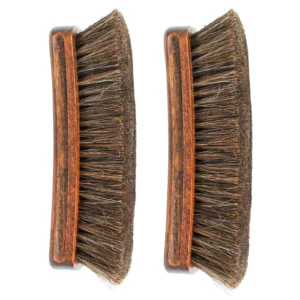 2-Piece Horsehair Brush Set