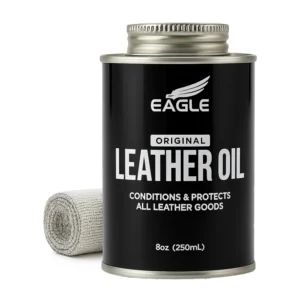 Leather Oil with Towel