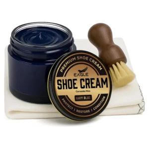 Eagle Shoe Cream Kit (Navy Blue)